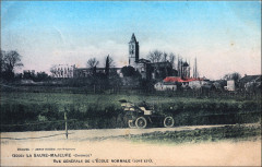 La Sauve - Abbaye vue générale 3