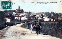 La Sauve-Majeure - vue générale venant de la gare 1