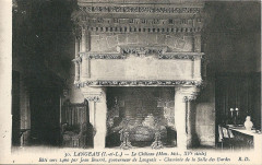 Langeais-Fr-37-château-carte postale-14