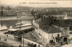 Dax - vue d'ensemble 1 -
													40 Landes
												