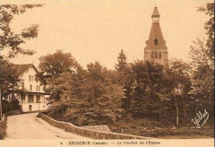 Escource - Clocher de l'église -
													33 Gironde
												