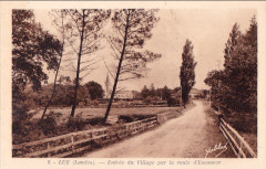 Lue - Entrée du village
