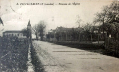 Pouydesseaux - avenue de l'église