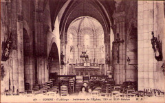 Sorde-l'Abbaye - église intérieur 4