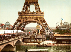 Tour Eiffel - Exposition Universelle à Paris 16e