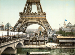 Tour Eiffel - Exposition Universelle à Paris 16e