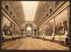 Carte postale ancienne Gallery of Battles, Versailles, France-LCCN2001698741
                                