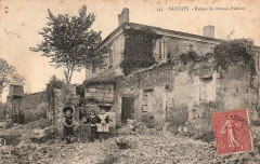 Saucats - ruines du château Pichard