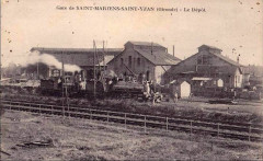 Saint-Mariens-Yzan - Gare dépot des machines 4