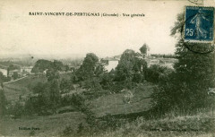 Saint-Vincent-de-Pertignas - vue générale 1 -
													33 Gironde
												