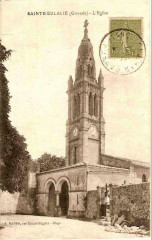 Sainte-Eulalie l'église 1 (cpa)