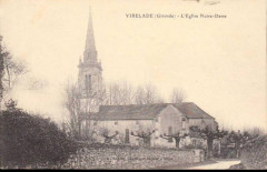 Virelade - église 1 -
													33 Gironde
												
