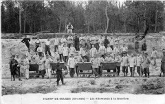 Camp de Souge - Prisonniers allemands 1