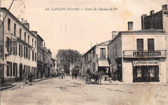 Langon - cours du Chemin de Fer