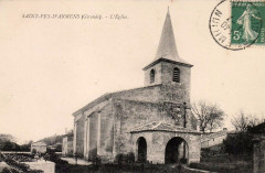 Saint-Pey-d'Armens - église 1 -
													33 Gironde
												