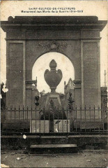 Saint-Sulpice-de-Faleyrens monument-aux-morts -
													33 Gironde
												