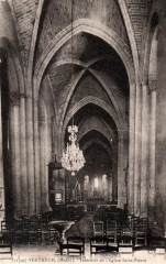 Vertheuil - église - nef 1 -
													33 Gironde
												