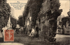 Villandraut - Château en ruines 8 -
													33 Gironde
												