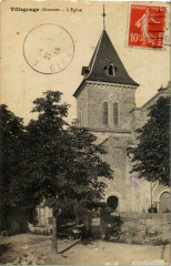 Villegouge - église 1 -
													33 Gironde
												