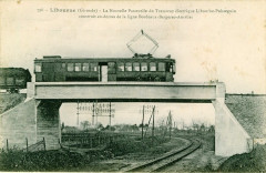 Libourne la gare tramway électrique 3