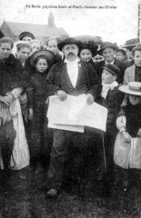 Le Barde populaire Loeiz ar Floc'h chantant ses Oeuvres