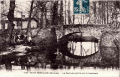 Saint-Morilon Pont de pierre