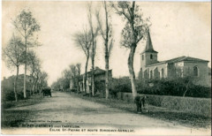 Saint-Pey-d'Armens - route Bordeaux-Aurillac