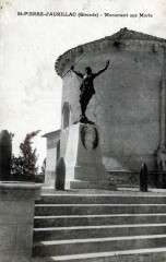 Saint-Pierre-d'Aurillac - Monument aux morts 3 -
													33 Gironde
												