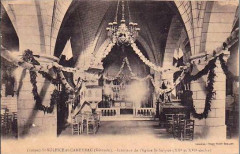 Saint-Sulpice-et-Cameyrac 1914 interieur-de-leglise-st-Roch -
													33 Gironde
												