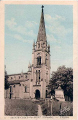 Sainte-Croix-du-Mont - église 1