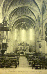 Sainte-Croix-du-Mont - église 6 -
													33 Gironde
												