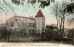 Sainte-Radegonde - château de Pilets 1 -
													33 Gironde
												