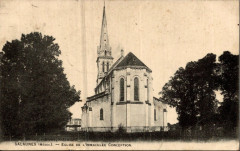 Salaunes - église 4 -
													33 Gironde
												