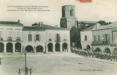 Sauveterre-de-Guyenne - Place centrale 1