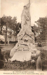 Soulac-sur-Mer - monument aux morts -
													33 Gironde
												