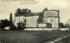 Aubie-et-Espessas - église 1 -
													33 Gironde
												