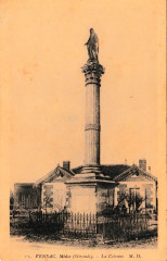 Vensac - la colonne de la Vierge 2 -
													33 Gironde
												