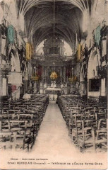 Verdelais - église Notre-Dame 7 -
													33 Gironde
												