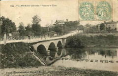 Villandraut - pont sur le Ciron 1 -
													33 Gironde
												