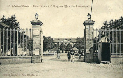 Libourne Caserne Lamarque L'entrée 1