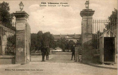 Libourne Caserne Lamarque L'entrée 2