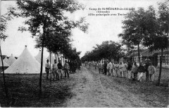 Camp de Saint-Médard - allée principale 2