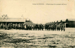 Camp de Souge - Epluchage des pommes de terre 1