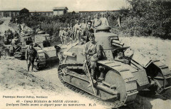 Camp-militaire-de-souge-tanks-avant-le-depart-des-manoeuvres -
													33 Gironde
												