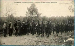 Souges-arrivee-des-prisonniers-allemands-camp-de-souges -
													33 Gironde
												