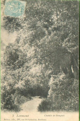 Lormont (Gironde) - chemin de Rouquey c 1900