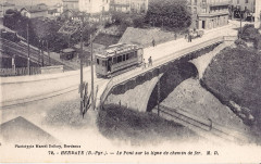 Md 72 - Hendaye - Le Pont sur la ligne de chemin de fer -
													33 Gironde
												