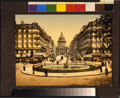 The Pantheon and the rue Soufflot, Paris, France-LCCN2001698513