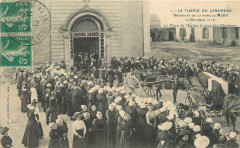 La tuerie du Landreau - Obsèques de la famille Mabit (2 octobre 1913)