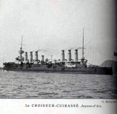 Jeanne d Arc cruiser Bar